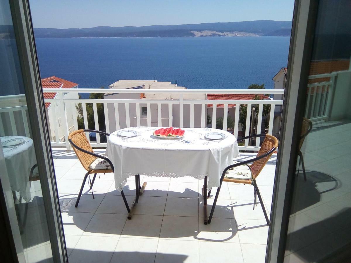 Seaview Apartments Nikola Lokva Rogoznica Bagian luar foto