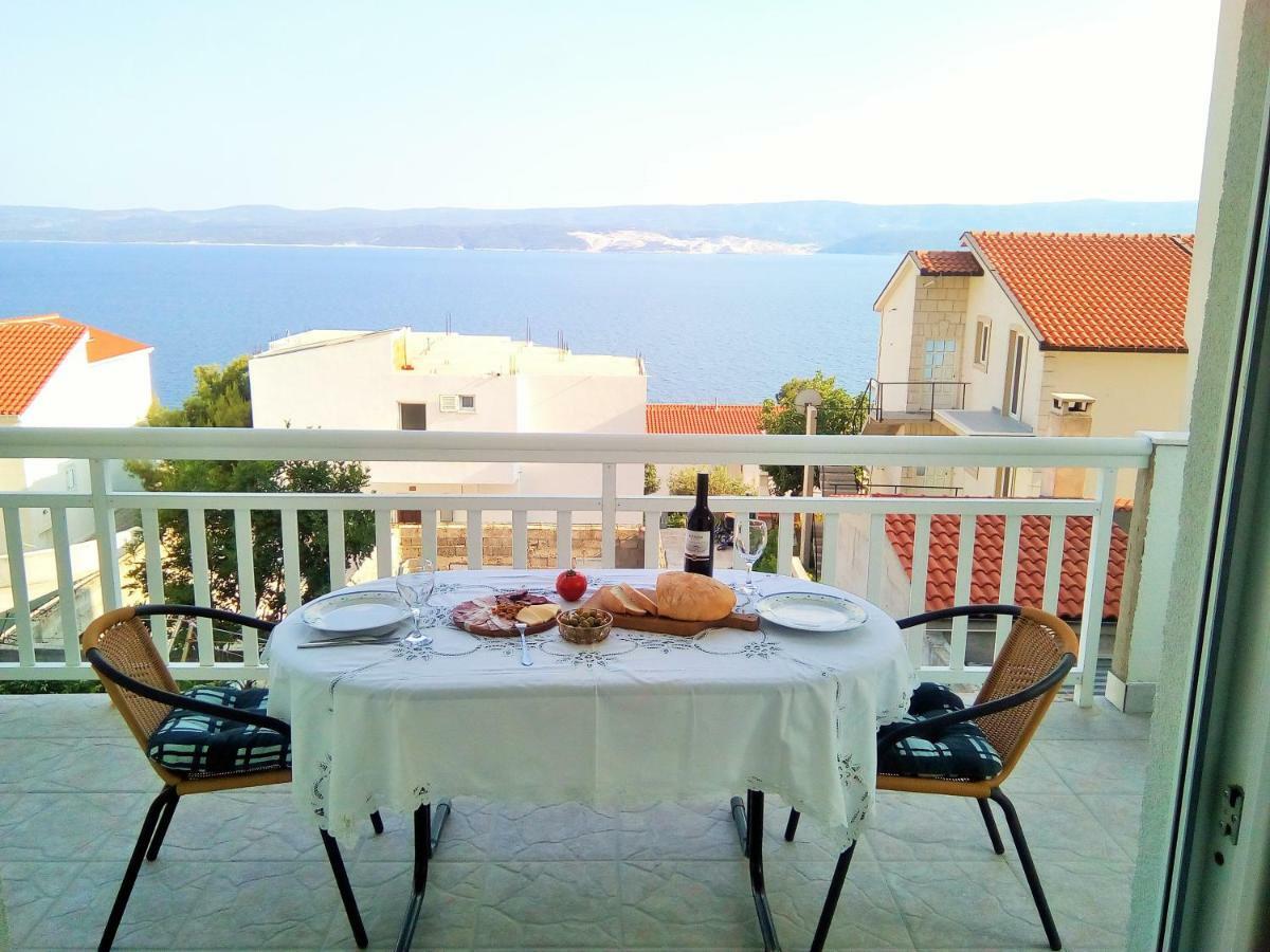 Seaview Apartments Nikola Lokva Rogoznica Bagian luar foto